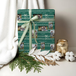 おもしろいラバウヴィンテージシートミュージックフォトコラージュ ラッピングペーパー