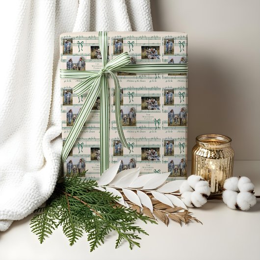 おもしろいラバウヴィンテージシートミュージックフォトコラージュ ラッピングペーパー