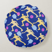 おもしろいラブピックボールパドル ラウンドクッション (裏面)