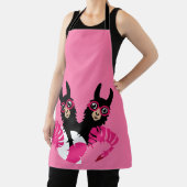 おもしろいラマアルパカアクセサリー エプロン (インサイチュ)