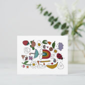 おもしろいランダムオブジェクトポストカード シーズンポストカード (スタンド正面)