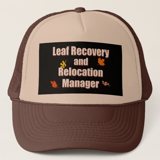 おもしろいランドスキャプターカーハット キャップ (正面)