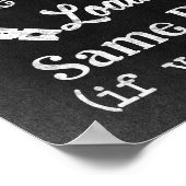 おもしろいランドリールーム引用文1 ポスター (角)