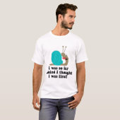 おもしろいランニングの Tシャツ (正面フル)