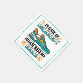 おもしろいランニング引用文救 – マイシューズ スタンダードカクテルナプキン (角)