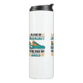 おもしろいランニング引用文救 – マイシューズ タンブラー (回転左)