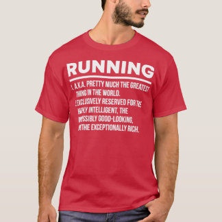 おもしろいランニングDefinition Marathon Runner Gits Tシャツ