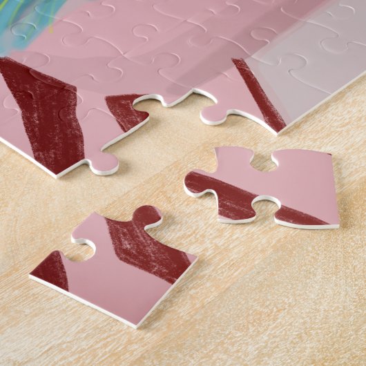 おもしろいリスボンポルトガル冬 ジグソーパズル (側面)