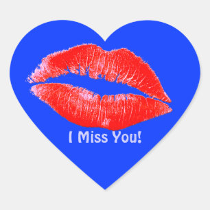 おもしろいリップスティック恋しく思キスYou Romantic LIP STICKERS ハートシール