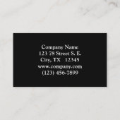 おもしろいリトルパンダ 名刺 (裏面)