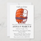 おもしろいリハーサル夕食招待状 招待状 (正面)