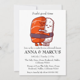 おもしろいリハーサル夕食招待状 招待状