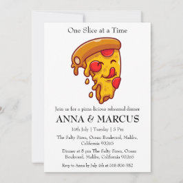 おもしろいリハーサル夕食招待状 招待状