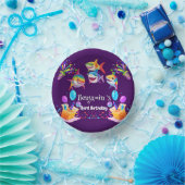 おもしろいレインザメの誕生日バルーンパーティー少年 ペーパーボウル (パーティー)