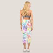 おもしろいレインボーサークルCapriレギンス カプリレギンス (裏面)