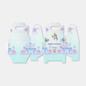 おもしろいレインボーシャーク誕生日バルーンパーティーファミリー フェイバーボックス (折り畳みなし)