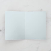 おもしろいレインボーシャーク誕生日バルーンパーティーファミリー 招待状 (内部)