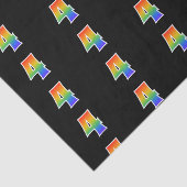 おもしろいレインボースペクトラムパターン「4」イベント番号 薄葉紙 (詳細)