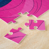 おもしろいレインボーデザインパズル ジグソーパズル (側面)