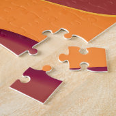 おもしろいレインボー抽象芸術アートjigsawパズル、難しい ジグソーパズル (側面)