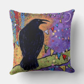 おもしろいレカラフルーヴンバお洒落ード装飾用クッション クッション (裏面)