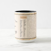 おもしろいレストランスタイル マグカップ (中央)