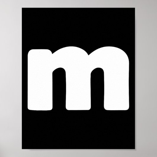 おもしろいレターMグループハロウィンチームグループコスチューム ポスター (正面)