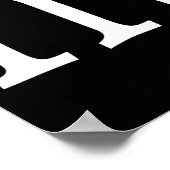 おもしろいレターmハロウィーンコスチューム ポスター (角)