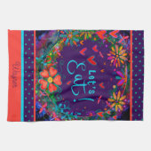 おもしろいレッズ食べ引用文フローラハート名厨房 キッチンタオル (横)