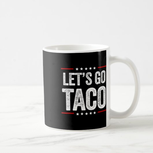 おもしろいレッツゴーTaco 22 コーヒーマグカップ (右)