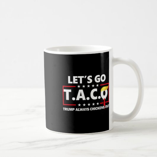 おもしろいレッツゴーTaco 49 コーヒーマグカップ (右)