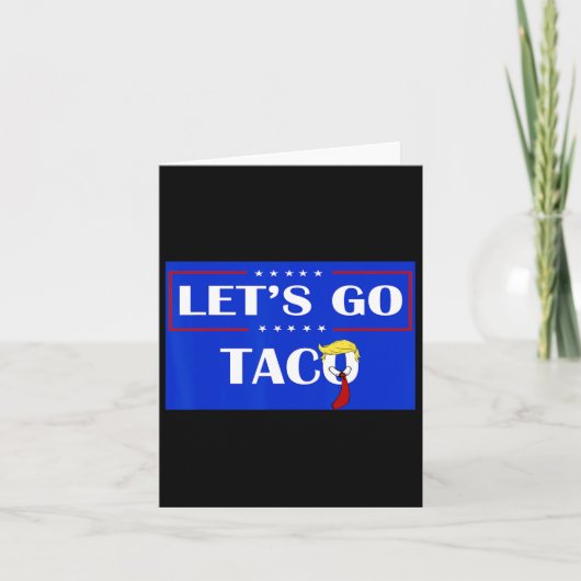 おもしろいレッツゴーTaco 54 カード (正面)