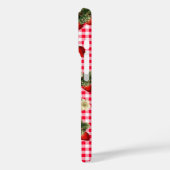 おもしろいレッドジンガムストロベリーカスタムズモノグラム Case-Mate iPhoneケース (裏面 / 左)