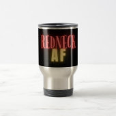 おもしろいレッドネックAFネオンパーソナライズされた トラベルマグ (中央)