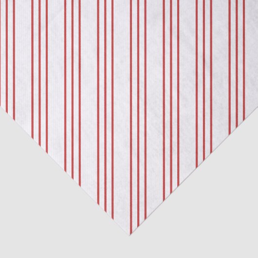 おもしろいレッド&ホワイトキャンディ缶ストライプフェスティバルクリスマス 薄葉紙 (詳細)