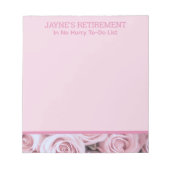 おもしろいレティリーの贈り物！かわいい ノートパッド (正面)