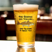 おもしろいレディフィッシュ呼出し魚釣り引用文フィッシャーマンフィッシュ タンブラーグラス