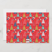 おもしろいレトロいけなのクリスマス写真 シーズンカード (裏面)