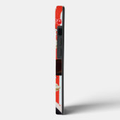 おもしろいレトロお洒落ポップコーンカウレッドストライプズ Case-Mate iPhoneケース (裏面 / 左)