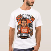 おもしろいレトロなお父さんへのギフト Tシャツ (正面)