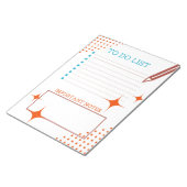 おもしろいレトロのデザイン一覧；箇条書き、箇条書き ノートパッド (アングル)