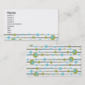 おもしろいレトロの点と線 名刺 (正面/裏面)