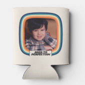 おもしろいレトロカスタム40th誕生日ヴィンテージ写真 缶クーラー (裏面)