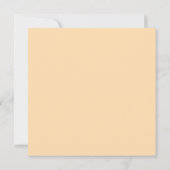 おもしろいレトロガーデンコラージュ模様モチーフ 招待状 (裏面)