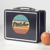 おもしろいレトロクラシックピンボールギフト メタルランチボックス (インサイチュ)