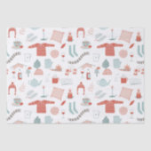 おもしろいレトロクリスマス 薄葉紙 (正面)