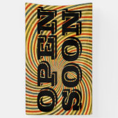 おもしろいレトログランジ旋回+アイディア 横断幕 (縦)