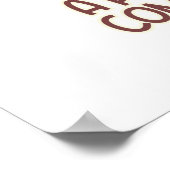 おもしろいレトロコーヒーと猫 ポスター (角)