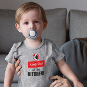 おもしろいレトロザディンカーピックボールTシャツ ベビーボディスーツ