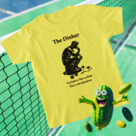 おもしろいレトロザディンカーピックボールTシャツ Tシャツ